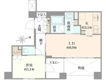 【京都府/京都市東山区五条橋東2丁目】レーベン清水五条 間取り図