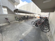 【京都府/京都市左京区聖護院円頓美町】ベレヴュー聖護院 北棟 駐輪場