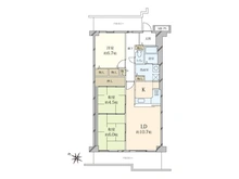 【京都府/京都市左京区高野蓼原町】ルネ下鴨東 間取り図
