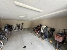 【京都府/京都市北区小山南上総町】京都市北区小山南上総町66番地 駐輪場