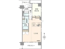 【京都府/京都市下京区油小路通五条下る】プレサンスロジェ京都烏丸五条 間取り図