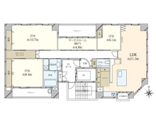 【京都府/京都市下京区柿本町】CoCo五条大宮 間取り図