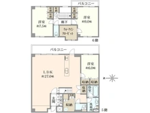 【京都府/京都市東山区清閑寺霊山町】グランフォルム清水別邸 間取り図