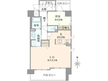 【京都府/京都市中京区指物町】藤和シティホームズ河原町二条 間取り図
