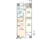 【京都府/京都市下京区塩竈町】サンメゾン京都堺町通ザ・テラス 間取り図
