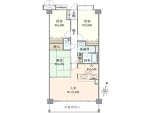【京都府/京都市左京区北白川地蔵谷町】京都北白川アーバンコンフォート 間取り図