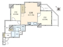 【兵庫県/神戸市中央区古湊通】ライオンズマンション神戸 間取り図