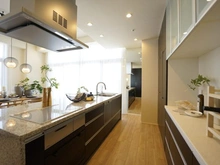 【兵庫県/神戸市中央区栄町通】ライオンズタワー神戸元町 キッチン：※家具調度品等は販売価格に含まれておりません