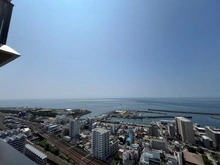【兵庫県/神戸市垂水区神田町】プラウドタワー神戸垂水 眺望：南東方向