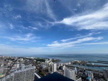 【兵庫県/神戸市垂水区神田町】プラウドタワー神戸垂水 眺望：南東方向