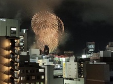 【兵庫県/神戸市中央区琴ノ緒町】ワコーレ神戸三宮G.C. 眺望：みなとHANABI2026
南西側　バルコニーから