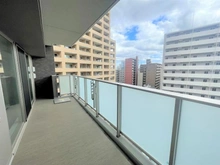 【兵庫県/神戸市中央区中山手通】ワコーレ神戸トアプレミアム バルコニー：南側バルコニー