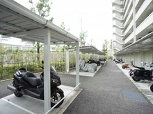 【兵庫県/神戸市須磨区西落合】プラウドシティ神戸名谷 バイク置き場