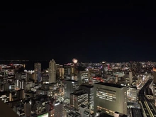 【兵庫県/神戸市中央区旭通】シティタワー神戸三宮 眺望：10月23日開催　みなとHANABI(来年度の開催は未定)