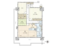 【兵庫県/神戸市中央区港島】イトーピア神戸ポートアイランド 間取り図
