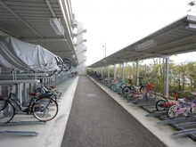 【兵庫県/神戸市西区井吹台西町】プラウドシティ神戸西神南 駐輪場