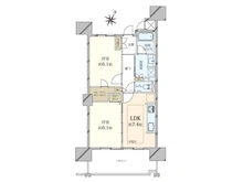 【兵庫県/神戸市灘区森後町】プレミスト六甲道 間取り図