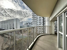 【兵庫県/神戸市中央区東川崎町】メゾンビューハーバーランド バルコニー