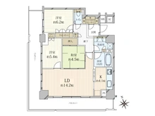 【兵庫県/神戸市中央区海岸通】神戸ハーバータワー 間取り図