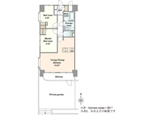 【東京都/江東区森下】ドラゴンマンション森下壱番館 間取り図