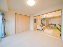 【東京都/豊島区南池袋】ウェルシャン第2池袋 洋室：(奥)LDK
