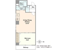 【東京都/豊島区南池袋】ウェルシャン第2池袋 間取り図