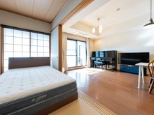 【東京都/江東区福住】クレストフォルム清澄庭園 LDK：和室から撮影