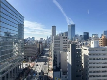 【東京都/中央区日本橋浜町】レフィール日本橋浜町二丁目 眺望：南西側サービスバルコニー側から