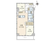 【東京都/江東区富岡】ジョイフル門前仲町第1 間取り図