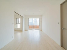 【東京都/江東区豊洲】THE TOYOSU TOWER LDK：スライドが開いた状態