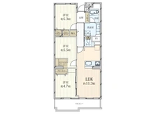 【千葉県/市川市幸】ハイマート幸 1号 間取り図