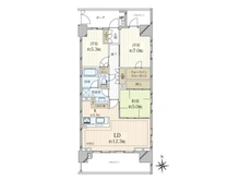 【東京都/江東区木場】アデニウムコート木場公園 間取り図
