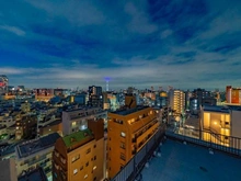 【東京都/江東区永代】セレナハイム門前仲町 眺望：北側バルコニーより スカイツリーを望む(天候による)