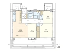 【東京都/江東区永代】セレナハイム門前仲町 間取り図