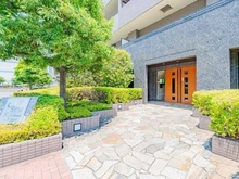 【東京都/江東区福住】クレストフォルム清澄庭園 アプローチ