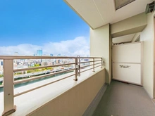 【東京都/江東区新大橋】東京アインスリバーサイドタワー バルコニー