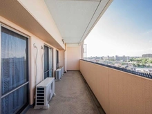 【千葉県/船橋市山手】ルネ・アクシアム バルコニー：洋室側