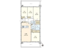 【千葉県/船橋市山手】ルネ・アクシアム 間取り図