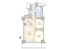 【東京都/練馬区石神井町】プラウドタワー石神井公園 間取り図