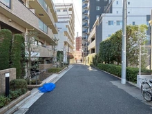 【東京都/新宿区市谷山伏町】市ヶ谷グリーンハイツ 前面道路