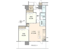 【神奈川県/横浜市旭区鶴ケ峰】クリオレジダンスタワー横濱鶴ヶ峰 間取り図