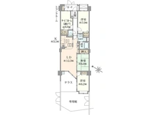 【神奈川県/横浜市旭区白根】コスモヒルズ横浜WEST 間取り図