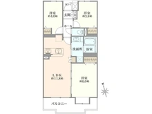 【神奈川県/相模原市緑区橋本台】ライオンズマンション橋本 第5 間取り図