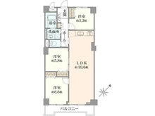 【神奈川県/横浜市南区山谷】 ハイマート横浜 間取り図