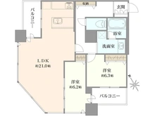 【東京都/中央区銀座】銀座タワー 間取り図