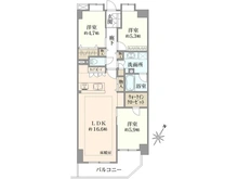 【東京都/豊島区上池袋】サンクレイドルレヴィール池袋 間取り図
