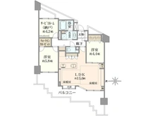 【東京都/世田谷区玉川】ディアナコート二子玉川園 間取り図