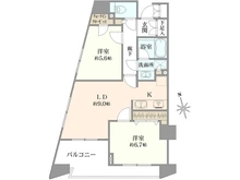 【東京都/世田谷区三軒茶屋】プラティーク三軒茶屋 間取り図