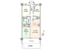 【神奈川県/横浜市泉区上飯田町】いずみ中央ガーデンハウス 間取り図