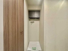 【東京都/港区三田】グラーサ白金高輪 洗面室：洗濯機置場